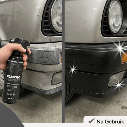 Glossio Plastic/Rubber Restore Premium Bumper en Rubber Kleurherstel 500ML Beschermd Langdurig - VCTparts.nl