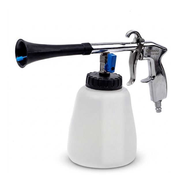 Glossio Glossio Professioneel Pneumatisch Reinigingspistool – Foamgun en Foamer voor Diepe Interieurreiniging – 1L AMiO 1