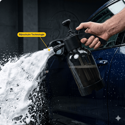 Glossio Glossio Professionele Handmatige Foam Spuit Drukschuimer Pomp met Sproeikoppen voor Detailing (2 Liter) NORGOS 4