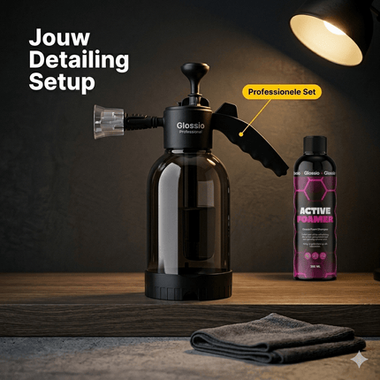 Glossio Glossio Professionele Handmatige Foam Spuit Drukschuimer Pomp met Sproeikoppen voor Detailing (2 Liter) NORGOS 5