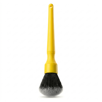 Brosse de détail intérieure ultra-douce pour nettoyage sans rayures noir