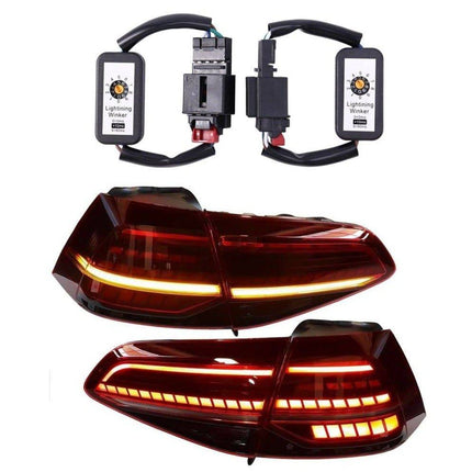 VCTparts Golf 7 Adapter voor led Semi Dynamische Achterlicht Knipperlichten - Adapters / Stekkers [TSI - GTI - GTD - GTE - R] NORGOS 8
