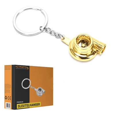 Keychain Golden Turbo Gold / Gold - Aluminium