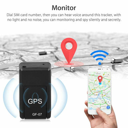 VCTparts GPS Auto Locatie Tracker met Live Tracer Maps en Anti - Diefstal Functie (SIM Kaart) - Magnetische Bevestiging - Voertuig Telefoon Meldingen NORGOS 2