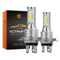 Dimlicht LED H4 3000k Geel (set) [Gele koplampen - Gele Dimlichten] - VCTparts.nl