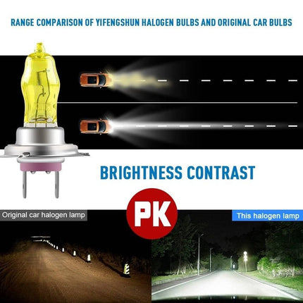 VCTparts H7 Halogeen Koplampen Dimlicht 3000K Geel Licht (set 2 stuks) NORGOS 6