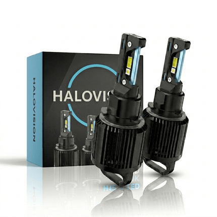 HaloVision Turbo LED H7 + H15 Koplampenset Voorkant H15