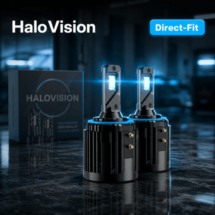 HaloVision HaloVision Volkswagen Specifieke H7 LED – 40W 8000Lm 6000K Direct Fit zonder adapters [Golf 6, 7 - Passat - Touran - Tiguan - Scirocco] HaloVision 3