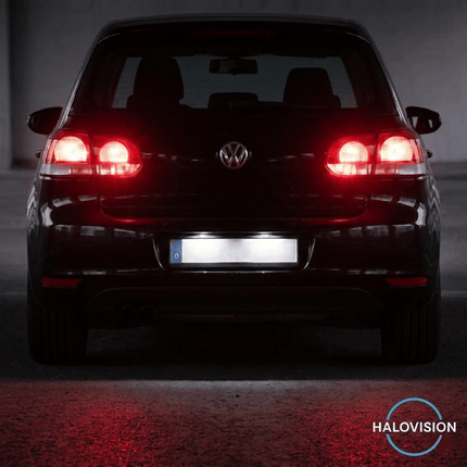 HaloVision HaloVision Turbo LED BA15S P21W 1156 Fel Rood 6W - Krachtige Canbus Plug en Play Achterlicht en Remlicht LED Set van 2 Autolampen HaloVision 6