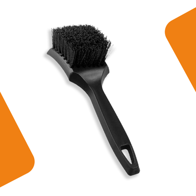 Brosse de pneu robuste dur pour le nettoyage efficace noir