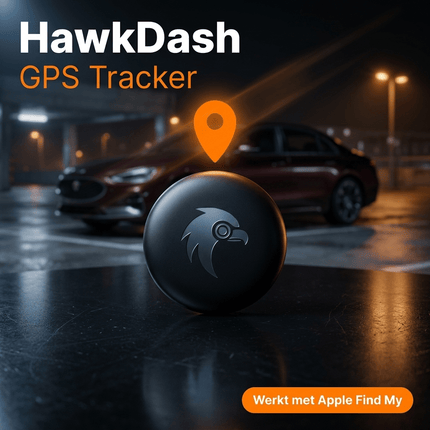 HawkDash Auto GPS Locatie Tracker Anti - Diefstal Functie Smart Tag - Werkt met Android Zoeken - Android/Google zwart - VCTparts.nl