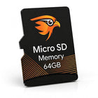 HawkDash HawkDash Micro SD Geheugenkaart 64GB – Class 10 UHS-I MicroSDXC Universeel Geschikt voor Dashcam, Camera en Telefoon HawkDash 1