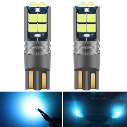 VCTparts High Power led T10 IJs Blauw - W5W (set) [Stadsverlichting - Parkeerverlichting - Kentekenverlichting - Interieurverlichting] NORGOS 1