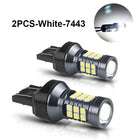 VCTparts High Power T20 LED Lamp Bol - Wit (set) 7443 W21/5W 3030SMD NORGOS 7