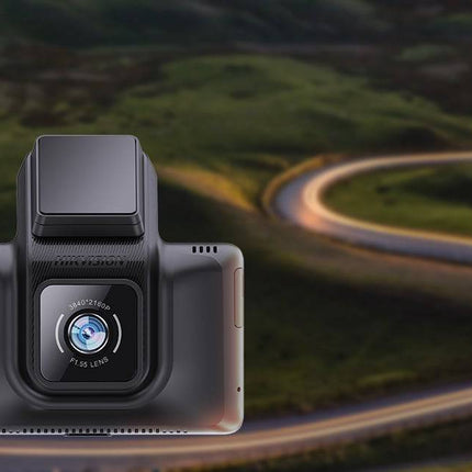 Hikvision Dashcamera K5 2160P/30fps + 1080P WI-FI 1CH Auto Video Recorder Zwart - VCTparts.nl