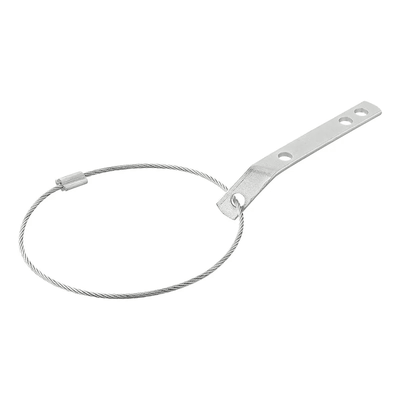 Couplage auxiliaire avec support et support de prise - Sécurité du câble de sécurité Breekkkabel Towbar Clip - Copie