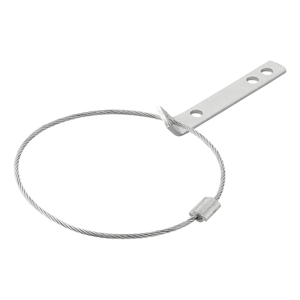 Hulpkoppeling met Steun en Stekkerhouder - Veiligheidskabel Breekkabel Trekhaakklem Beveiliging - VCTparts.nl