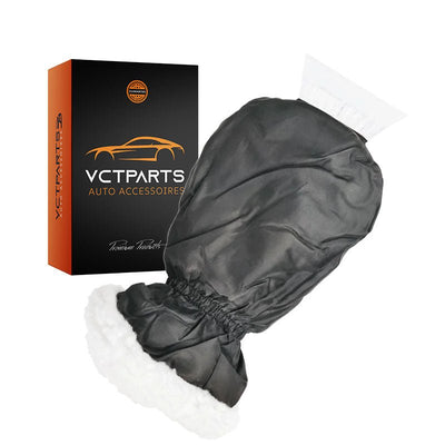 Grattoir à glace avec gant deluxe - libérant de la glace confortable sans mains froides