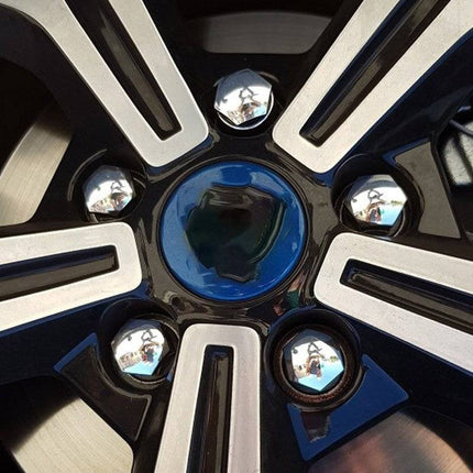 J - TEC Wielbout Wielmoer 17mm Doppen Beschermende Afdekkapjes Zilver 20 stuks (set) - VCTparts.nl