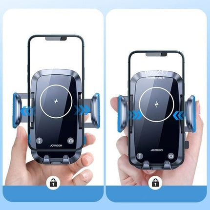 Joyroom Joyroom Auto Telefoonhouder Qi Oplader 15W voor Ventilatierooster Zwart 4