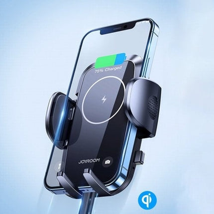Joyroom Joyroom Auto Telefoonhouder Qi Oplader 15W voor Ventilatierooster Zwart 5