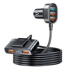 Joyroom Joyroom Autolader Oplader Snellader 5x USB - A - 45W (1.5m) [5x Fast Car Charger] Hurtel 9