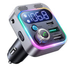 Joyroom Joyroom Bluetooth Muziek FM Transmitter Handsfree Bellen met BassBooster USB - C & 2x USB - A Lader Zwart INNPRO 1