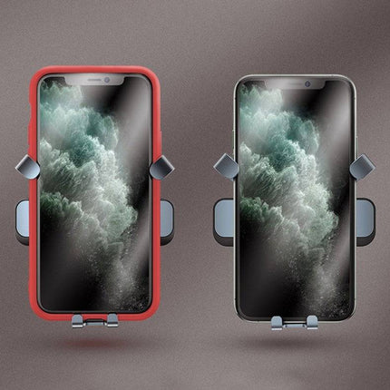 Joyroom Gravity Auto Telefoonhouder voor Ventilatierooster Zwart - VCTparts.nl