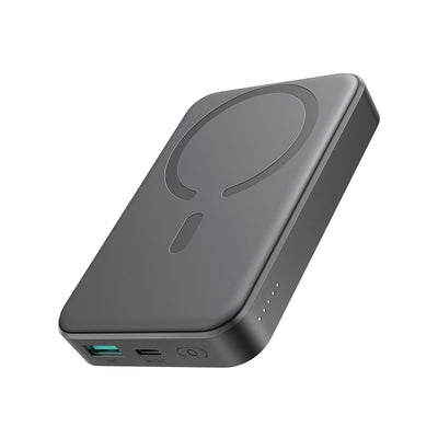 Joyroom JR-W020 20W 10000mAh MagSafe Power Bank + USB-C Kabel - Zwart
