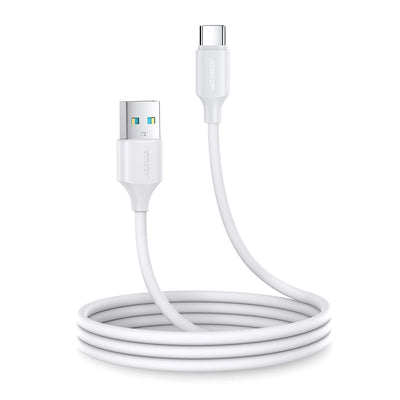 Joyroom Long-Lasting Series A9 USB-A / USB-C Kabel 1m 3A - Wit