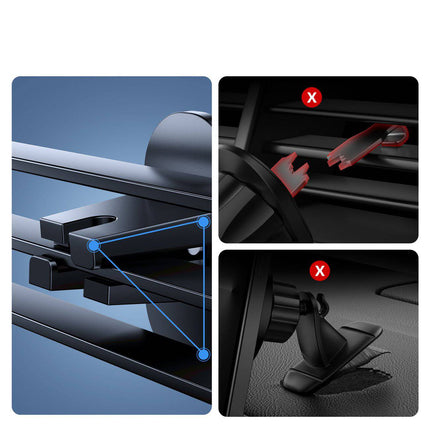 Joyroom Magnetische Auto Telefoonhouder MagSafe voor Ventilatierooster (iPhone Compatibel) Zwart - VCTparts.nl