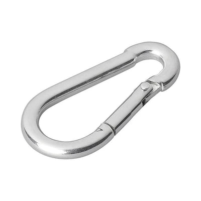 Karabijnhaak Metaal 6x60mm Middel [Carabijnhaak - Musketon - Veerhaak]