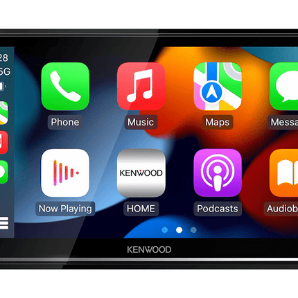 Kenwood Kenwood DMX - 7722DABS 6.8” AV - Receiver met Bluetooth DAB Radio Wireless Apple CarPlay/Android Auto Zwart Optimount 1
