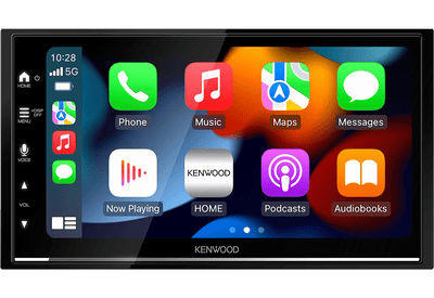Kenwood DMX-7722DABS 6,8 ”Récepteur AV avec Bluetooth Dab Radio Wireless Apple Carplay / Android Auto Black