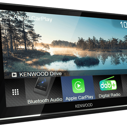 Kenwood Kenwood DMX - 7722DABS 6.8” AV - Receiver met Bluetooth DAB Radio Wireless Apple CarPlay/Android Auto Zwart Optimount 2