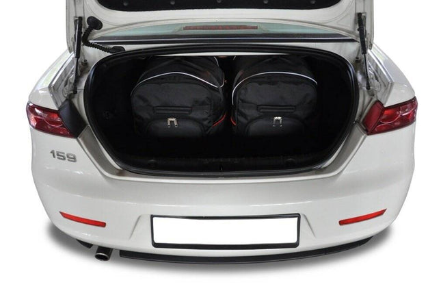 Kjust Kjust Reistassenset voor Alfa Romeo 159 Sedan 2006-2012 - Set van 4 Tassen met 2 Roltassen en 2 Sporttassen Harvest Automotive 2