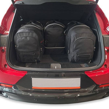 Kjust Kjust Reistassenset voor Alfa Romeo Tonale vanaf 2022 - Set van 4 Tassen met 2 Roltassen 1 Sporttas en 1 Vliegtuigtas Harvest Automotive 2
