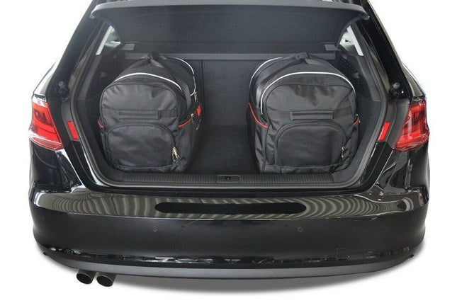 Kjust Kjust Reistassenset voor Audi A3 3-deurs 2012-2018 - Set van 3 Tassen met 2 Roltassen en 1 Vliegtuigtas Harvest Automotive 2