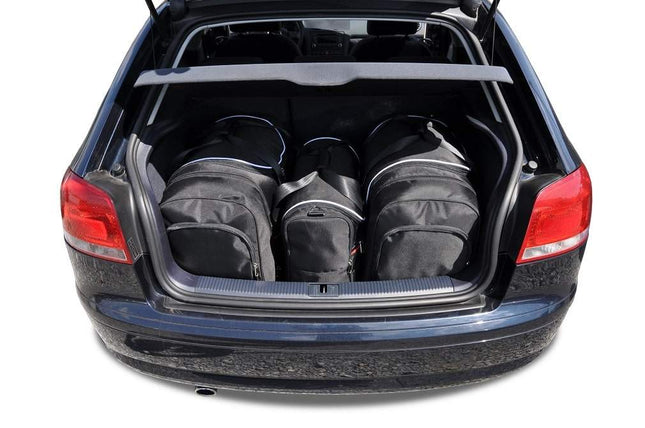 Kjust Kjust Reistassenset voor Audi A3 Sportback 2004-2013 - Set van 3 Tassen met 2 Roltassen en 1 Vliegtuigtas Harvest Automotive 1