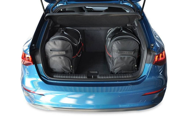 Kjust Kjust Reistassenset voor Audi A3 Sportback vanaf 2020 - Set van 3 Tassen met 3 Roltassen Harvest Automotive 2
