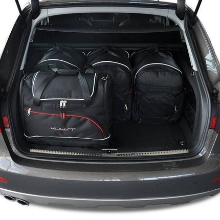 Kjust Kjust Reistassenset voor Audi A4 Allroad 2009-2016 - Set van 5 Tassen met 3 Roltassen en 2 Sporttassen Harvest Automotive 2