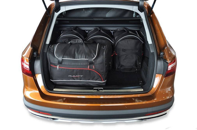 Kjust Kjust Reistassenset voor Audi A4 Allroad 2016-2023 - Set van 5 Tassen met 3 Roltassen en 2 Sporttassen Harvest Automotive 2