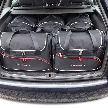 Kjust Kjust Reistassenset voor Audi A4 Avant 2002-2005 - Set van 5 Tassen met 3 Roltassen en 2 Vliegtuigtassen Harvest Automotive 1