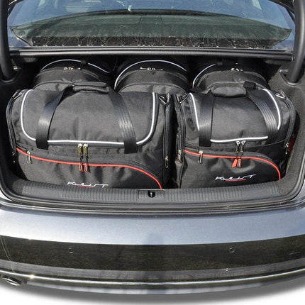 Kjust Kjust Reistassenset voor Audi A4 Sedan 2015-2024 - Set van 5 Tassen met 3 Roltassen en 2 Vliegtuigtassen Harvest Automotive 1