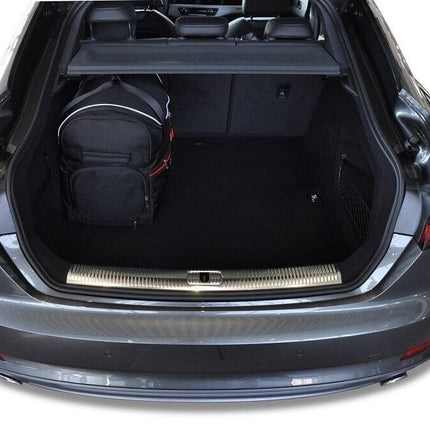 Kjust Kjust Reistassenset voor Audi A5 Sportback 2017-2024 - Set van 5 Tassen met 2 Roltassen 1 Sporttas en 2 Vliegtuigtassen Harvest Automotive 5