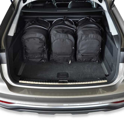 Kjust Kjust Reistassenset voor Audi A6 Allroad 2018-2023 - Set van 5 Tassen met 3 Roltassen en 2 Vliegtuigtassen Harvest Automotive 3