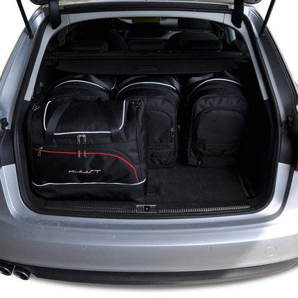Kjust Kjust Reistassenset voor Audi A6 Avant 2011-2018 - Set van 5 Tassen met 3 Roltassen en 2 Sporttassen Harvest Automotive 2