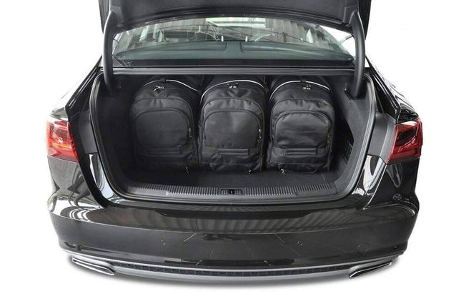Kjust Kjust Reistassenset voor Audi A6 Sedan 2011-2018 - Set van 5 Tassen met 3 Roltassen en 2 Sporttassen Harvest Automotive 2