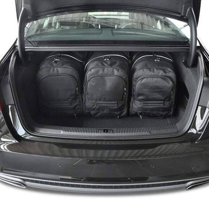 Kjust Kjust Reistassenset voor Audi A6 Sedan 2011-2018 - Set van 5 Tassen met 3 Roltassen en 2 Vliegtuigtassen Harvest Automotive 2