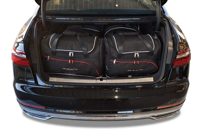 Kjust Kjust Reistassenset voor Audi A8 Sedan vanaf 2018 - Set van 4 Tassen met 2 Roltassen en 2 Sporttassen Harvest Automotive 1